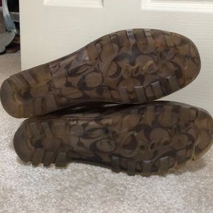 Coach Shoes - Coach Rain Boots Coach Shoes - Coach Rain Boots